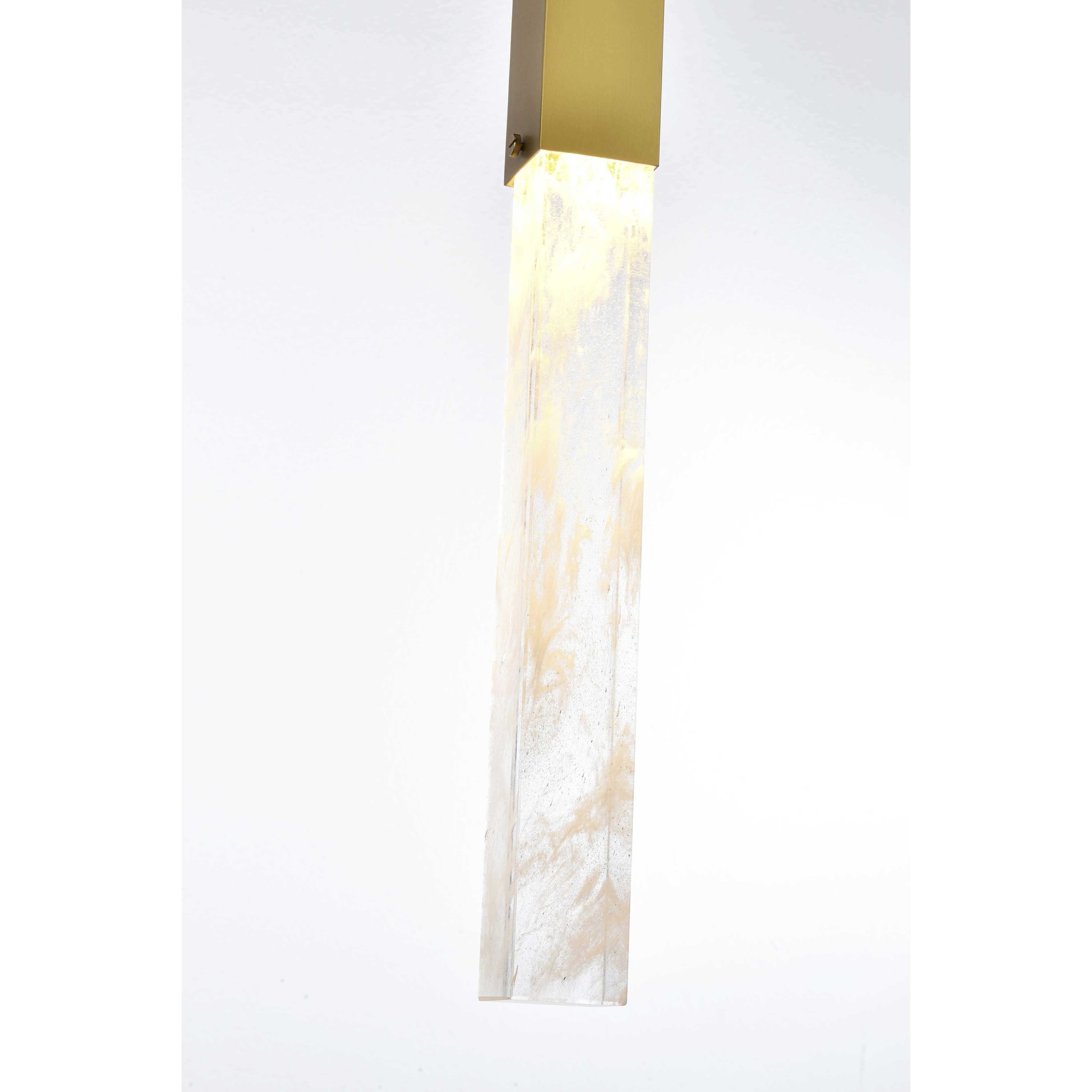 Aurora 1 Light 5 inch Satin Gold Pendant Ceiling Light