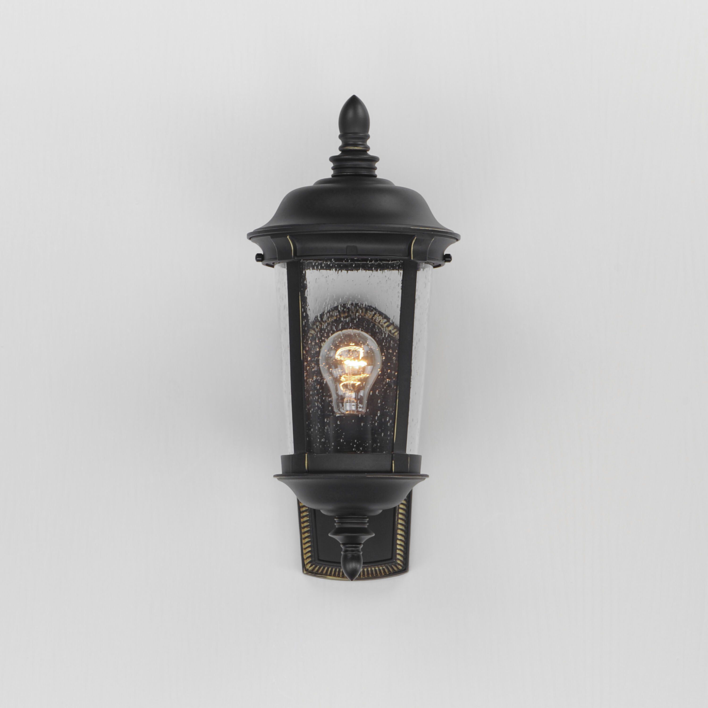Dover DC 1 Light 17 inch Bronze Outdoor Wall Mount