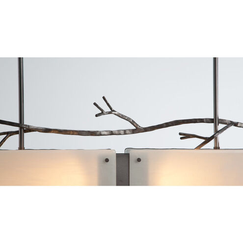 Ironwood LED 44.4 inch Beige Silver Linear Pendant Ceiling Light in Metallic Beige Silver, Smoke Granite, 2700K LED