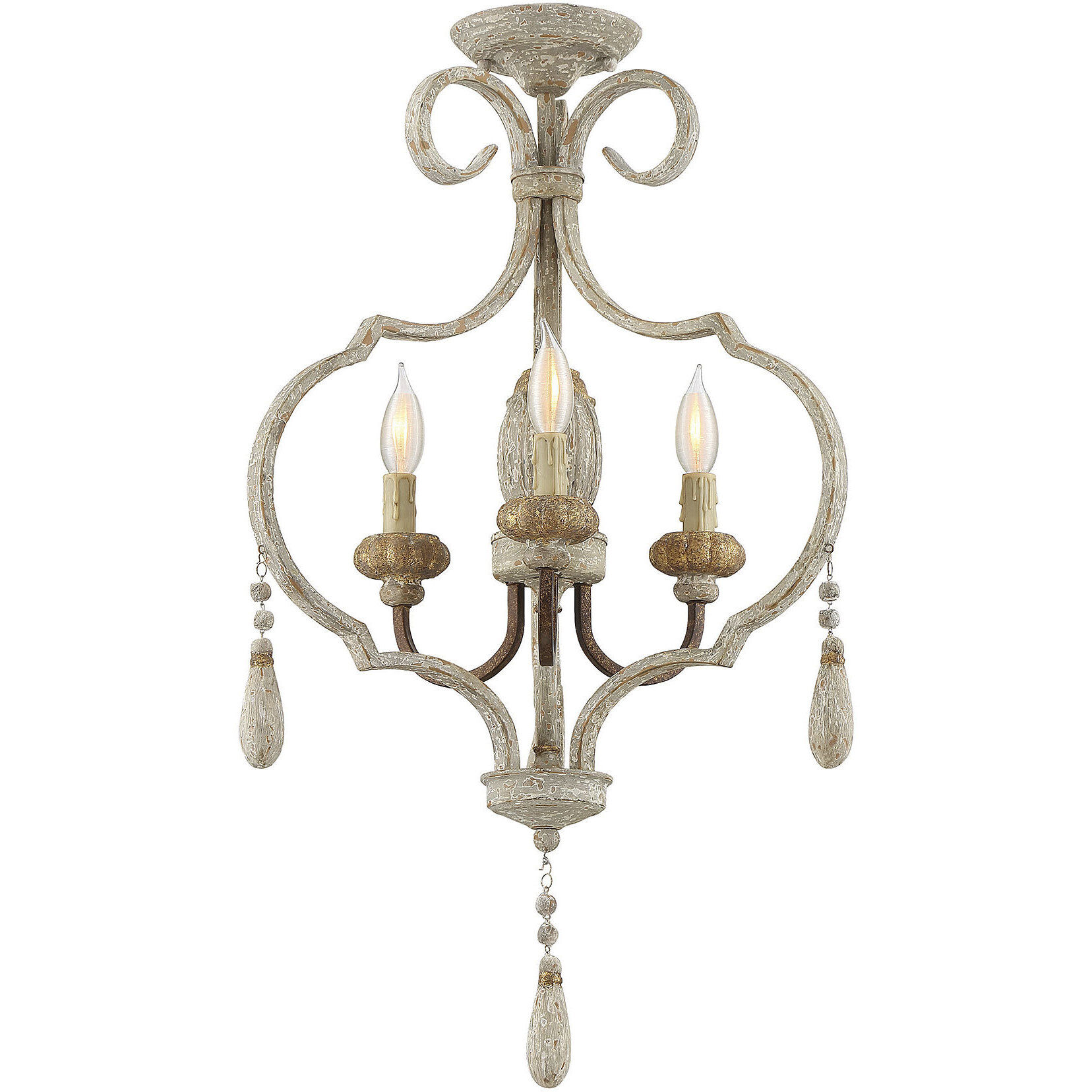 Dauphin Semi-Flush Mount