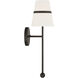 Althia Wall Sconce Wall Light in Textured Dark Bronze