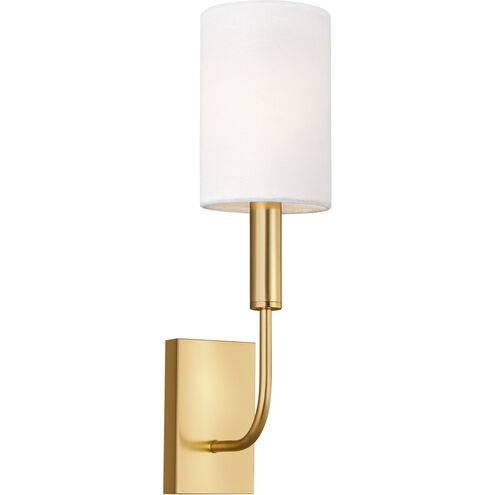 ED Ellen DeGeneres Brianna 1 Light 4 inch Burnished Brass Wall Sconce Wall Light