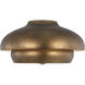 Christiane Lemieux Solene 1 Light 18 inch Vintage Gild Flush Mount Ceiling Light