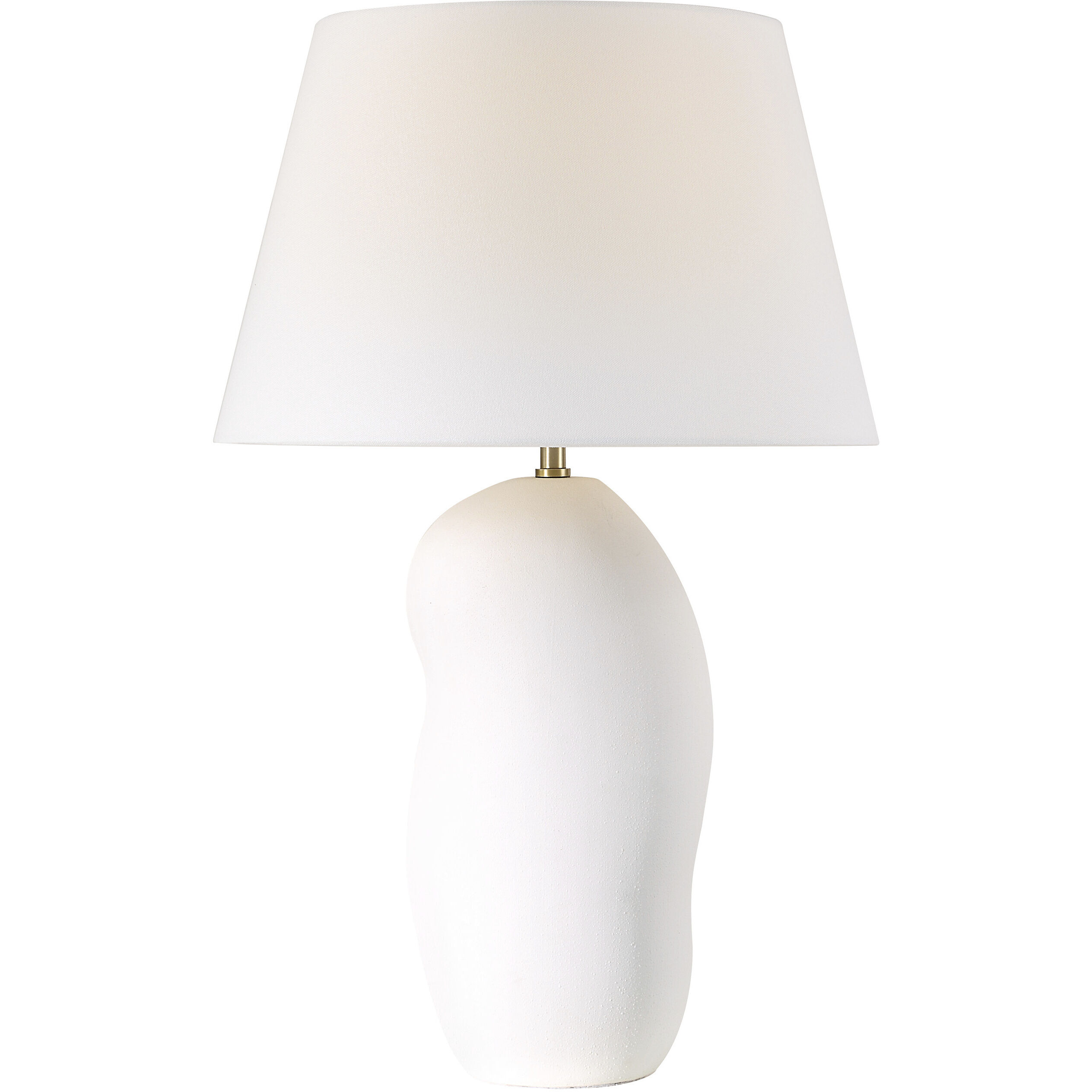 Katya 25 inch 60.00 watt Textured White Table Lamp Portable Light