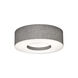 Montclair LED 19 inch Grey Flush Mount Ceiling Light