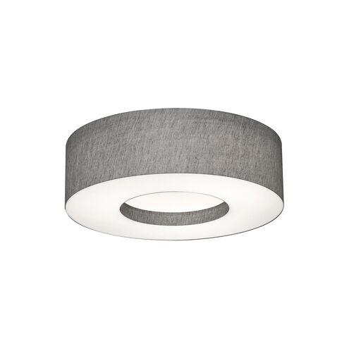 Montclair LED 19 inch Grey Flush Mount Ceiling Light