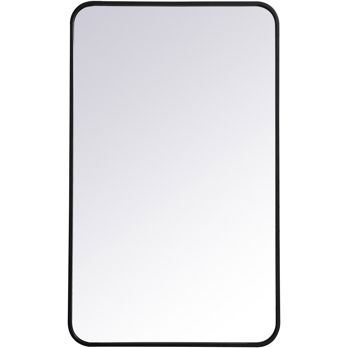 Evermore 36 X 22 inch Black Mirror