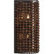 Beaudelle 2 Light 8.25 inch Dark Bronze Wall Sconce Wall Light