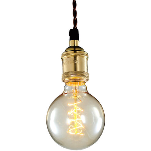 AV Series 1 Light 2 inch Brass Single Pendant Lighting Ceiling Light