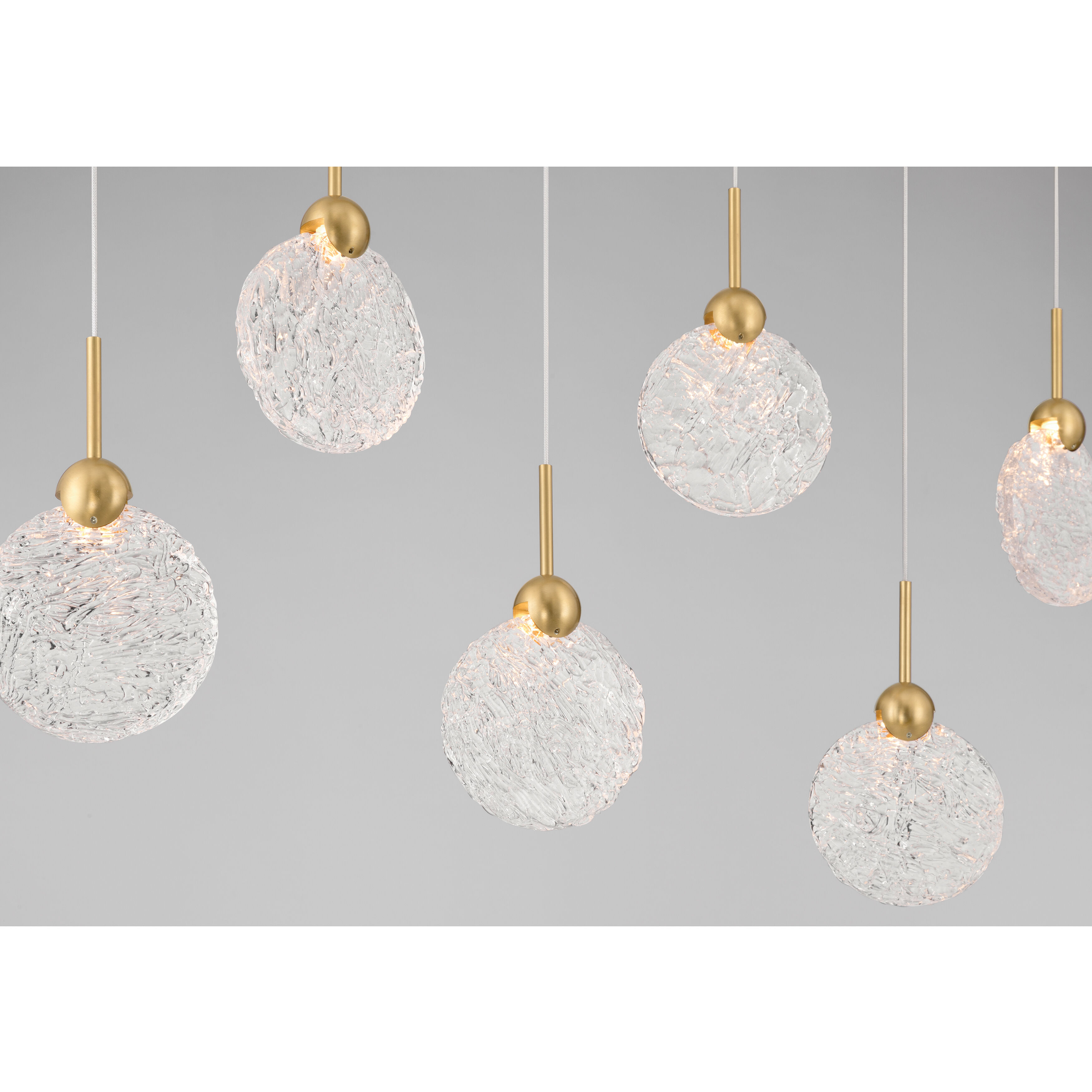 Briselle LED 5.75 inch Legacy Brass Pendant Ceiling Light