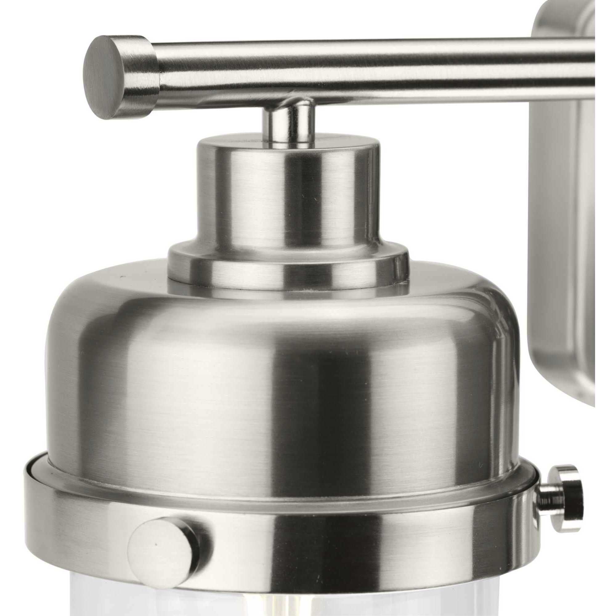 Beckner 3 Light 24.12 inch Brushed Nickel Bath Light Wall Light