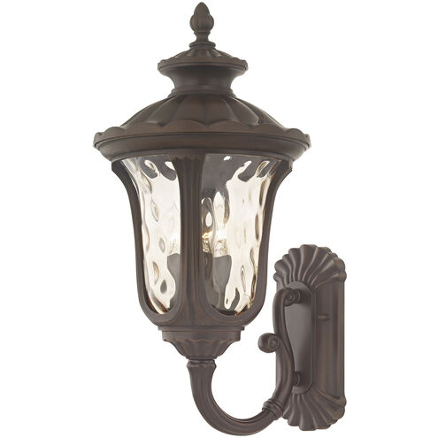 Oxford 3 Light 22 inch Imperial Bronze Outdoor Wall Lantern