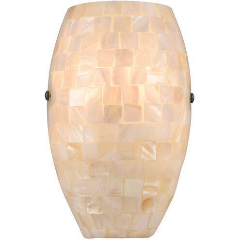 Dewey Beach 1 Light 6 inch Satin Nickel Sconce Wall Light