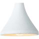 Billie 1 Light 10.5 inch White Pendant Ceiling Light, Small