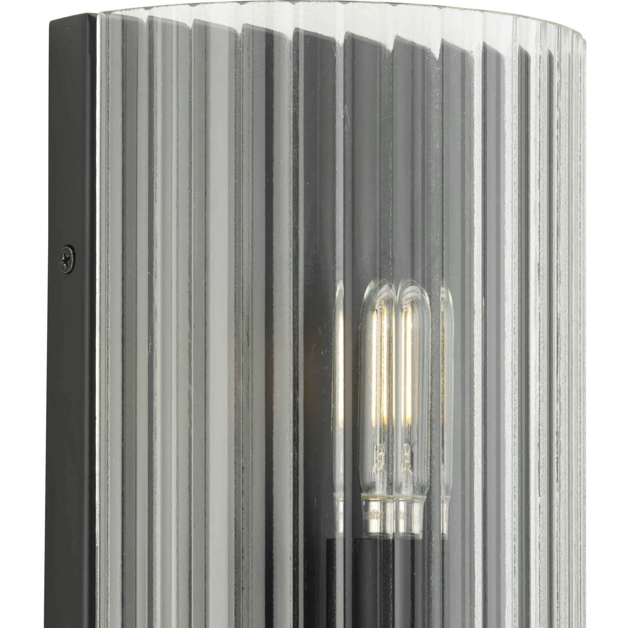 Seville 2 Light 3 inch Matte Black ADA Wall Sconce Wall Light, Design Series