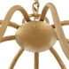 Seville 9 Light 42 inch Textured Gold Chandelier Ceiling Light