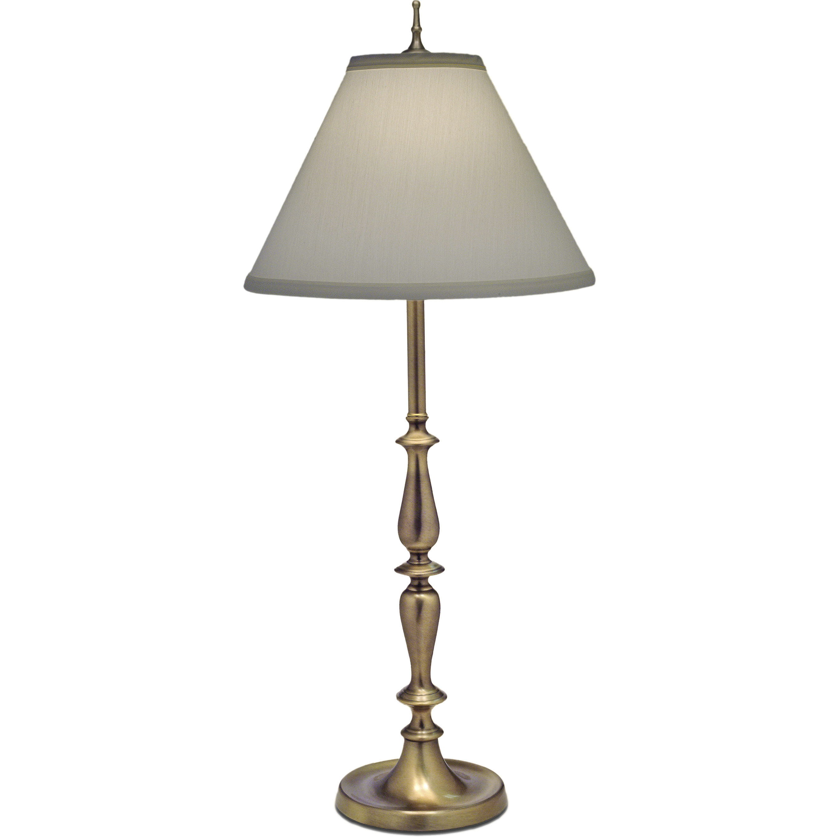 Stiffel BL 2122 A075 AB Ellie 34 inch 150 watt Antique Brass Buffet Lamp Portable Light
