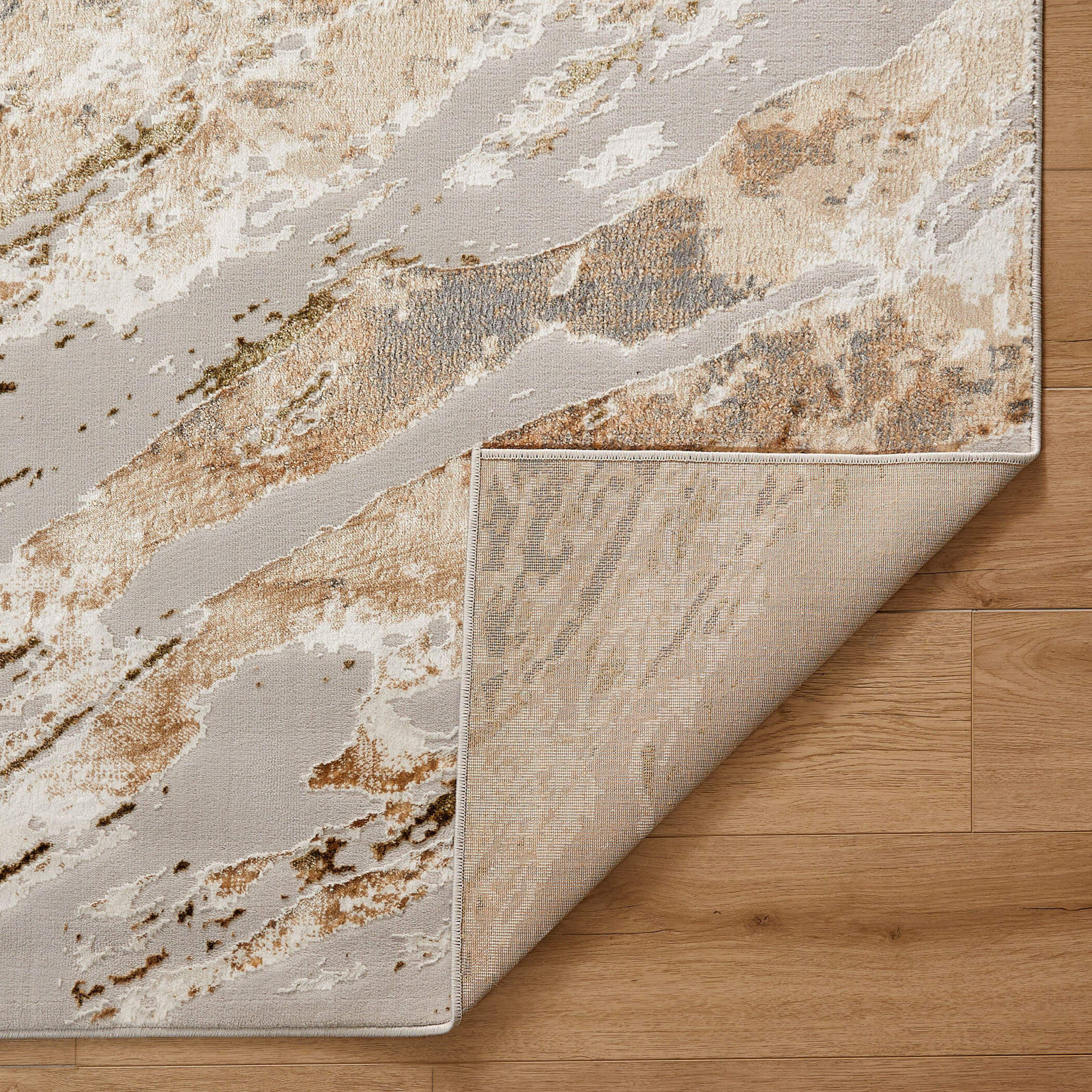 Salim 90 X 63 inch Earth Tones Rug in 5 x 7