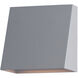 Pathfinder LED 6 inch Silver Outdoor Wall Mount