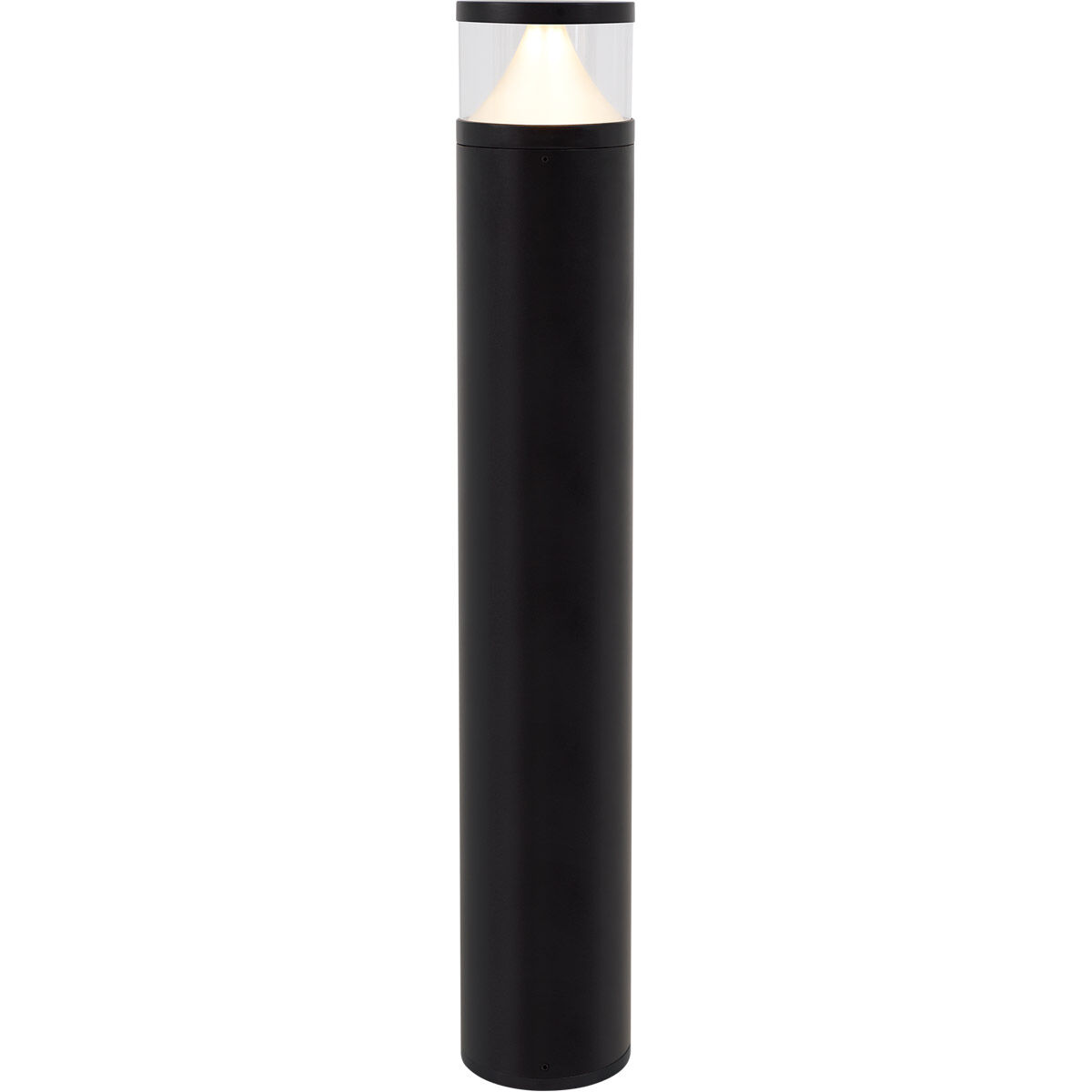 Sean Lavin Arkay Three 120 15.3 watt Black Outdoor Bollard in LED 80 CRI 3000K, No Options, Integrated LED