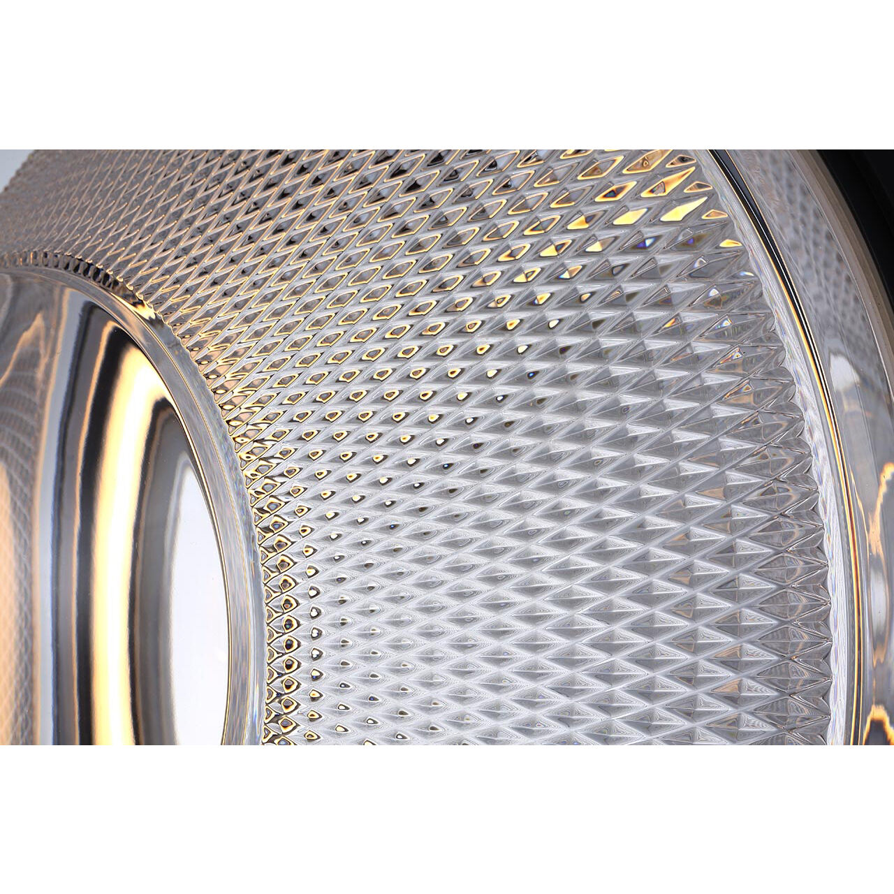 Waterford Copper Coast LED 15 inch Bronze Karo Cut Pendant Ceiling Light