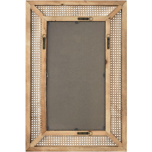 Sandbar 36 X 24 inch Natural with Clear Wall Mirror