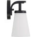 Drake 2 Light 14 inch Matte Black Vanity Light Wall Light