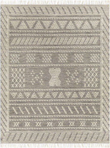 Bedouin 120 X 96 inch Medium Gray Rug in 8 x 10, Rectangle