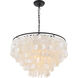 Selene 6 Light 26 inch Black Pendant Ceiling Light