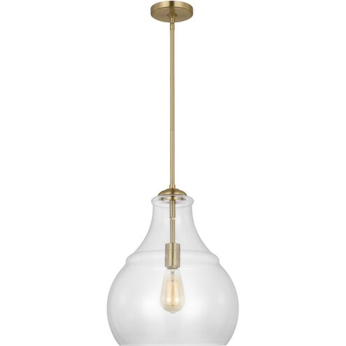 Sean Lavin Zola 1 Light 13 inch Satin Brass Pendant Ceiling Light