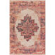 Amsterdam 90 X 60 inch Bright Red/Ivory/Teal/Camel/Emerald Rugs, Rectangle