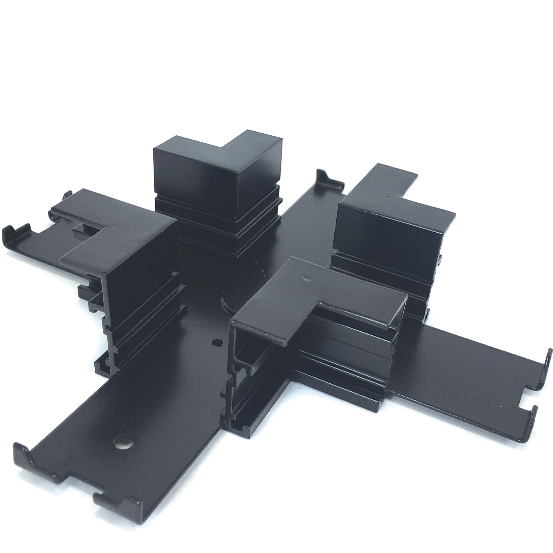 Aaliyah 1 Light Black Track Ceiling Light