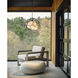 Umbra 1 Light 20 inch Coastal Burnished Steel Outdoor Pendant