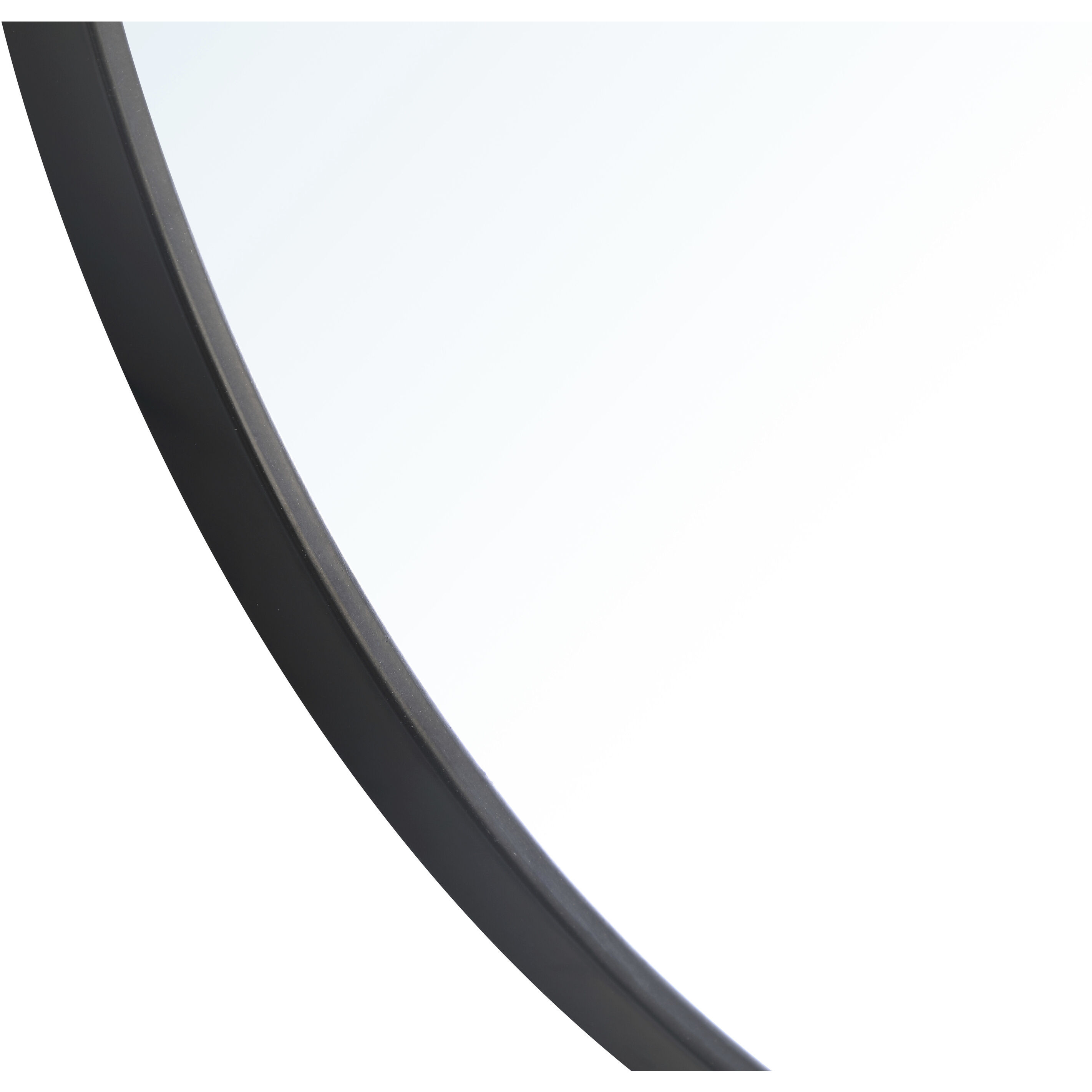 Eternity 28 X 28 inch Black Wall Mirror