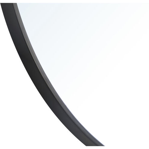 Eternity 28 X 28 inch Black Wall Mirror