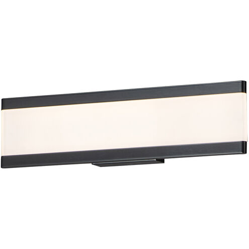 Visor LED 18 inch Black Vanity Light Wall Light