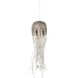 Medusa 1 Light 5.5 inch Silver Multi-Drop Pendant Ceiling Light