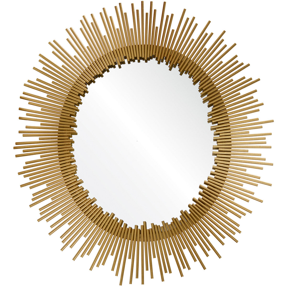 Orwell 35 X 32 inch Gold Leaf Wall Mirror