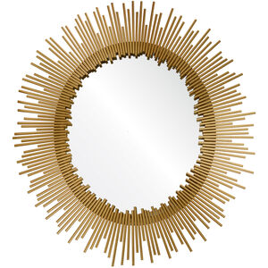 Orwell 35 X 32 inch Gold Leaf Wall Mirror