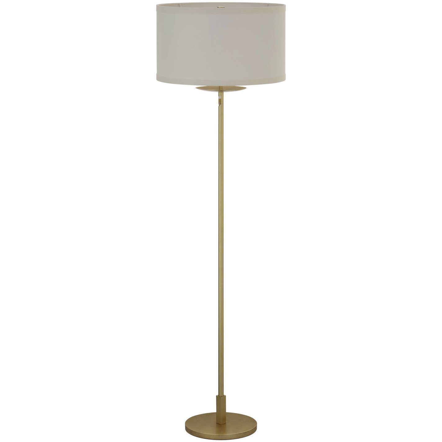 kate spade new york Walker 58 inch 4.6 watt Gild Cordless Floor Lamp Portable Light in Linen