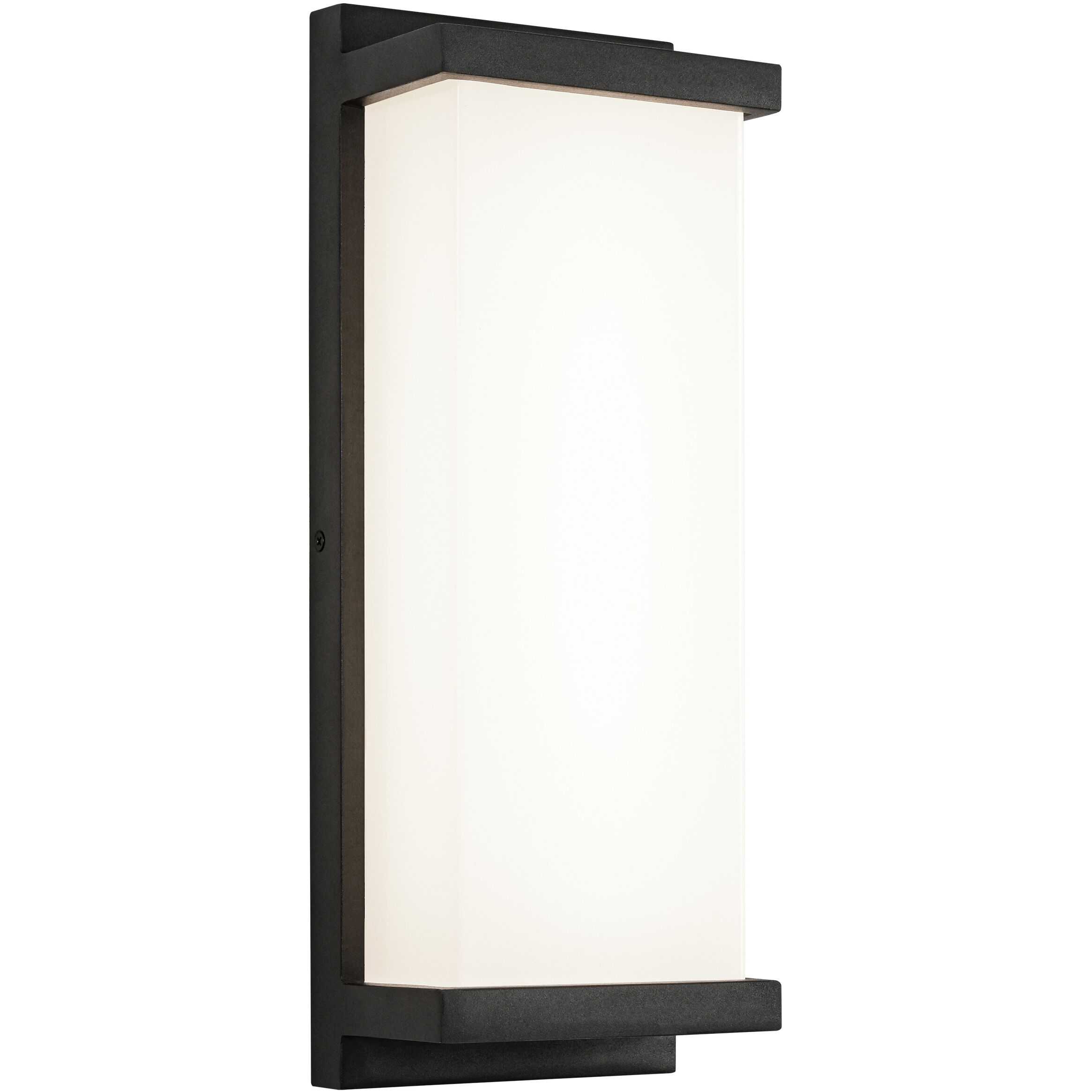 Luce LED 6 inch Matte Black Wall Sconce Wall Light