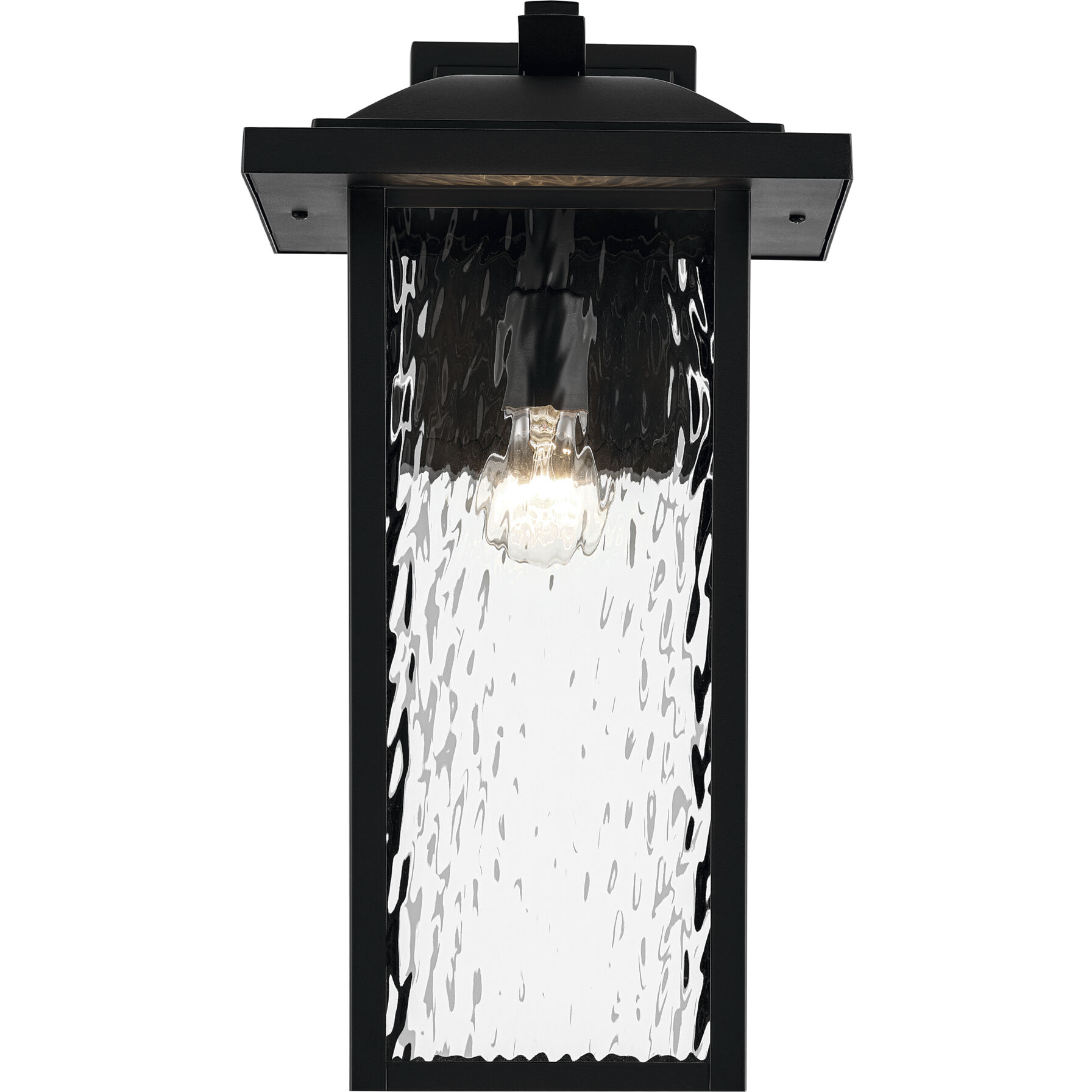 Capanna 1 Light 20 inch Textured Black Outdoor Wall Light