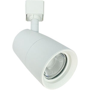 MAC XL 1 Light White Track Head Ceiling Light in 2700K, J-Style