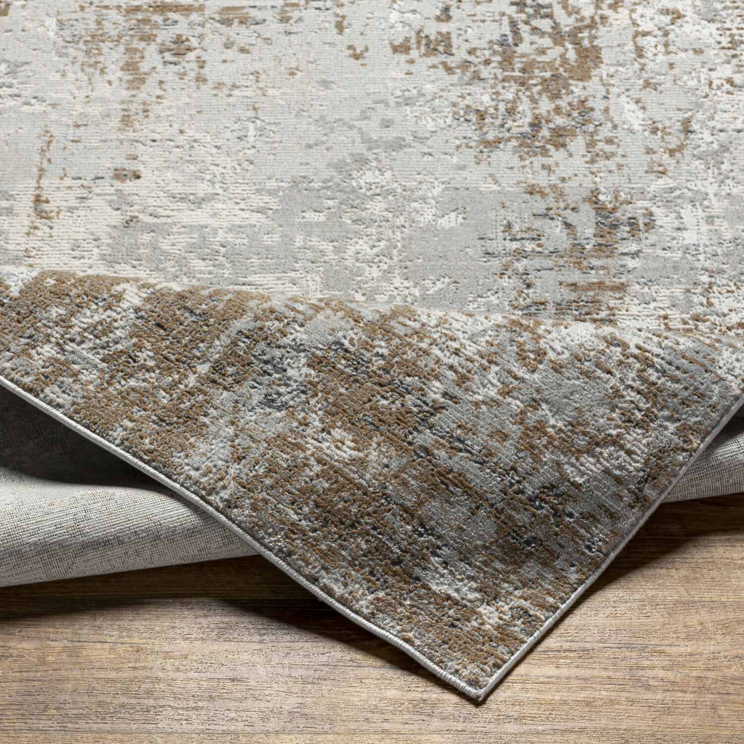 Alpine 114 X 79 inch Taupe Rug, Rectangle