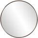 Copenhagen 30 X 30 inch Brushed Brass Wall Mirror