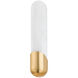 Rome LED 4.25 inch Vintage Brass ADA Wall Sconce Wall Light