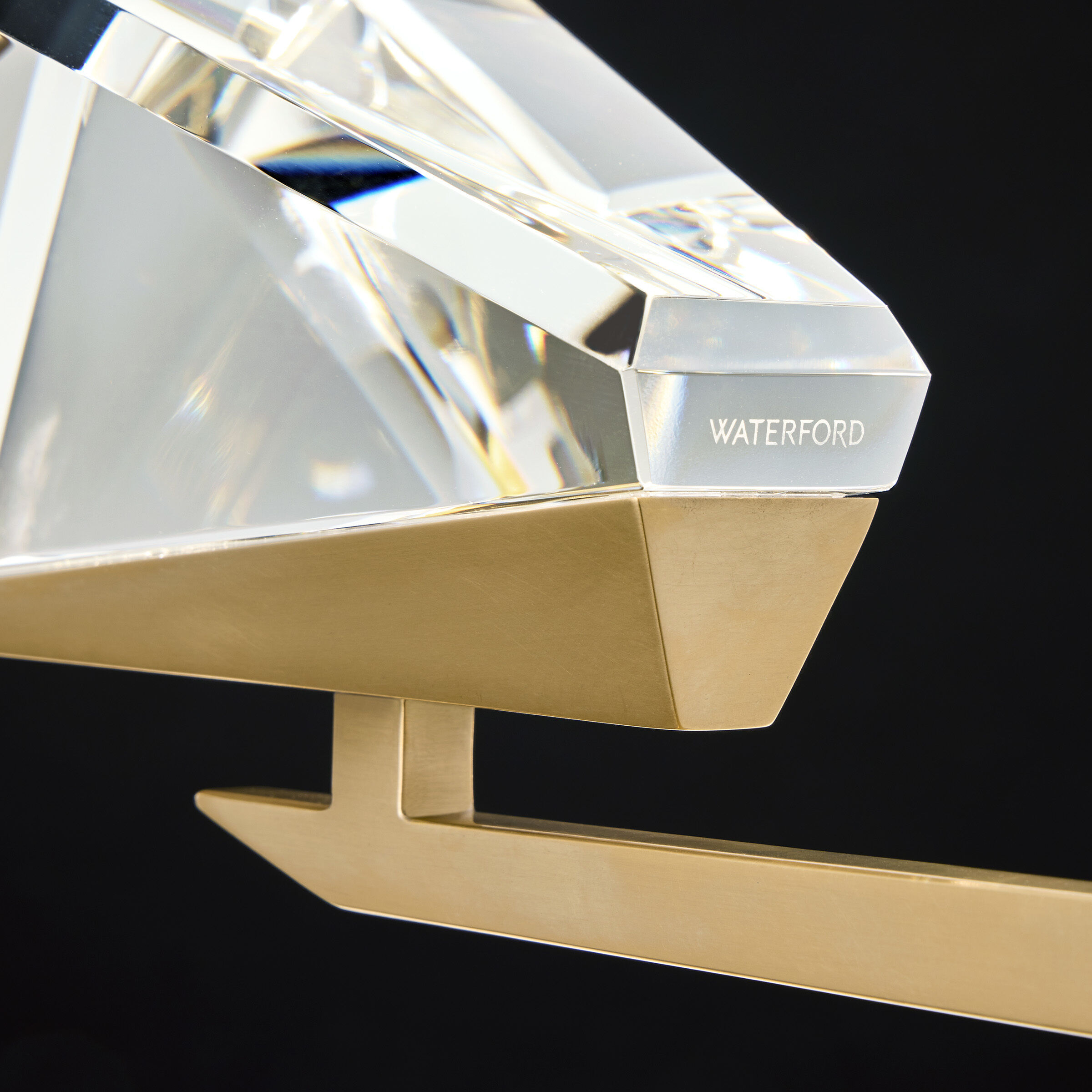 Waterford Carraig LED 52.5 inch Natural Brass Chandelier Ceiling Light