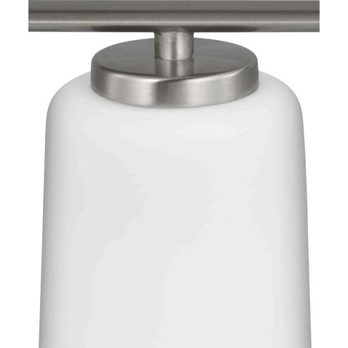 Adley 3 Light 26 inch Brushed Nickel Linear Chandelier Ceiling Light