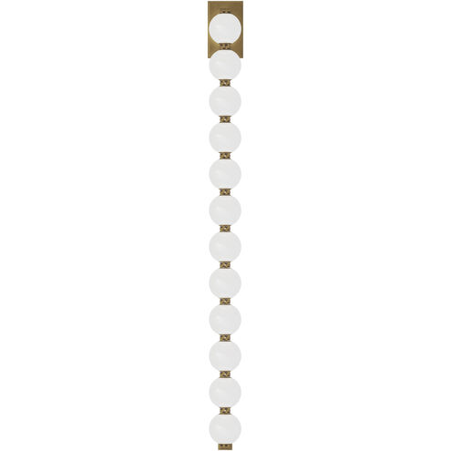 Sean Lavin Perle LED 3 inch Natural Brass ADA Wall Sconce Wall Light in 3000K