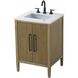 Blakely 24 X 35 inch Linen Oak Bathroom Vanity Cabinet
